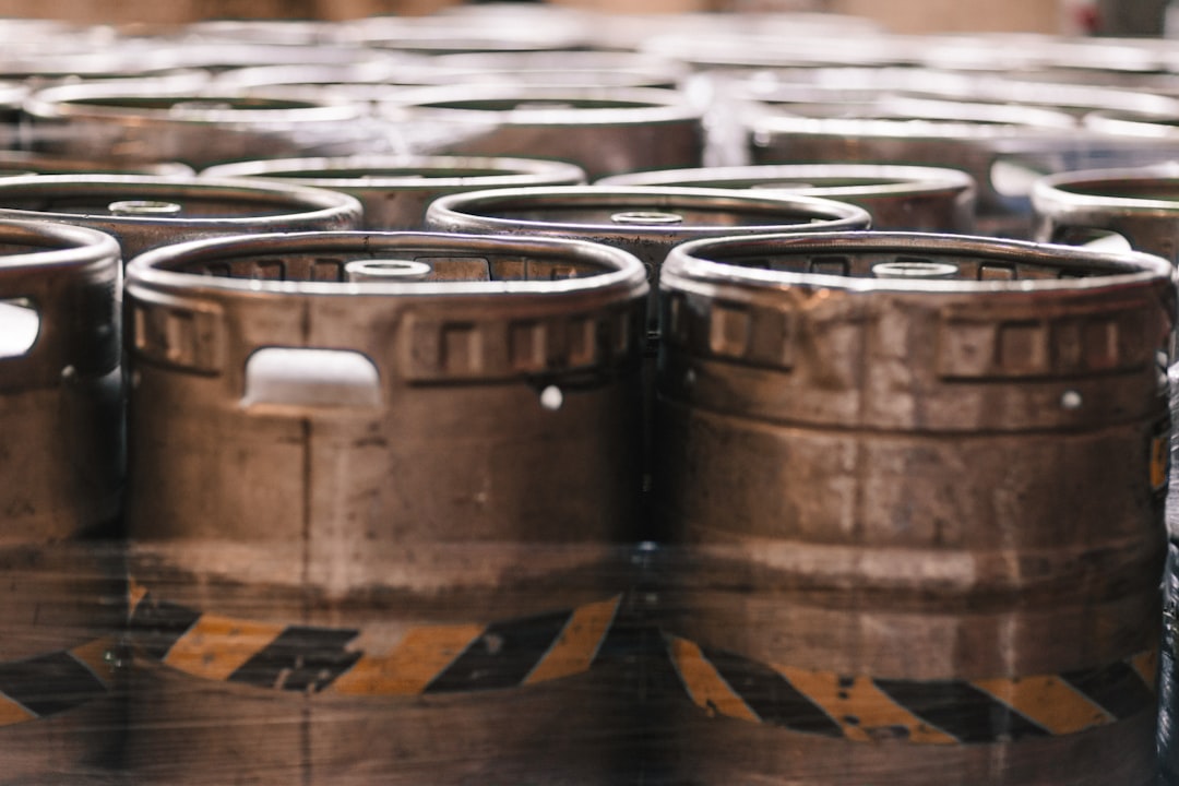 Industrial lubricant barrels and containers