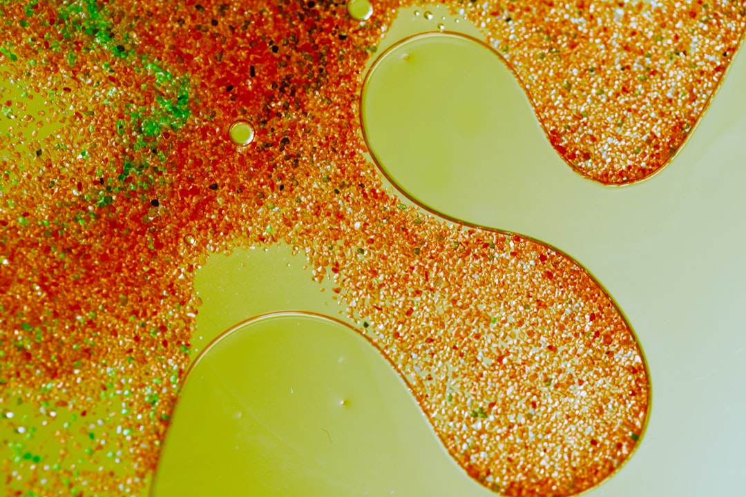 Close-up of petroleum oil texture